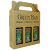 Packaging for Green Man breweries.